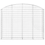 íves horganyzott vas gabion kosár 200x30x140/160 cm