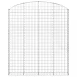 íves horganyzott vas gabion kosár 200x30x220/240 cm