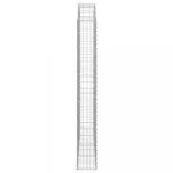 íves horganyzott vas gabion kosár 200x30x220/240 cm