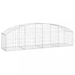 íves horganyzott vas gabion kosár 200x50x40/60 cm