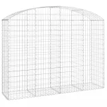 íves horganyzott vas gabion kosár 200x50x140/160 cm