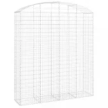 íves horganyzott vas gabion kosár 200x50x220/240 cm