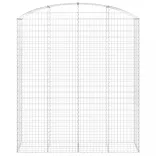 íves horganyzott vas gabion kosár 200x50x220/240 cm