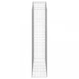 íves horganyzott vas gabion kosár 200x50x220/240 cm