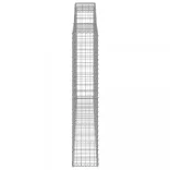 íves horganyzott vas gabion kosár 300 x 30 x 160/180 cm