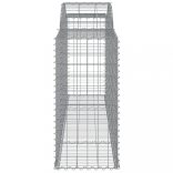 íves horganyzott vas gabion kosár 300 x 50 x 100/120 cm