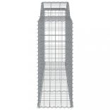 íves horganyzott vas gabion kosár 300 x 50 x 120/140 cm