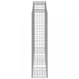 íves horganyzott vas gabion kosár 300 x 50 x 200/220 cm