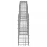 íves horganyzott vas gabion kosár 400x30x80/100 cm