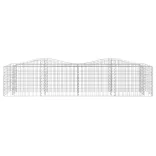 íves horganyzott vas gabion magaságyás 200x50x50 cm