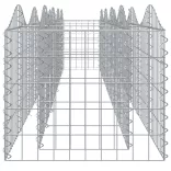 íves horganyzott vas gabion magaságyás 400x50x50 cm