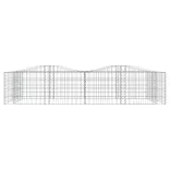 íves horganyzott vas gabion magaságyás 200x100x50 cm