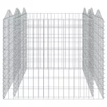 íves horganyzott vas gabion magaságyás 200 x 100 x 100 cm