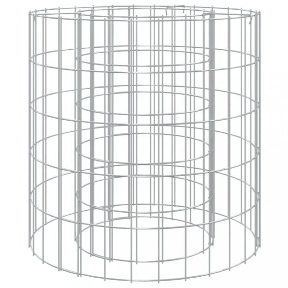 horganyzott vas gabion tűzrakó Ø 50 cm