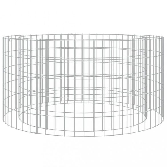 horganyzott vas gabion tűzrakó Ø 100 cm