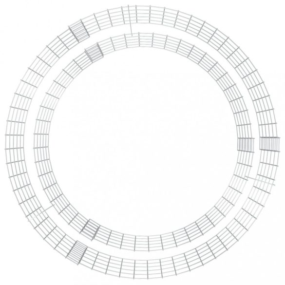 horganyzott vas gabion tűzrakó Ø 100 cm