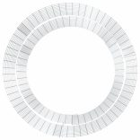 horganyzott vas gabion tűzrakó Ø 100 cm