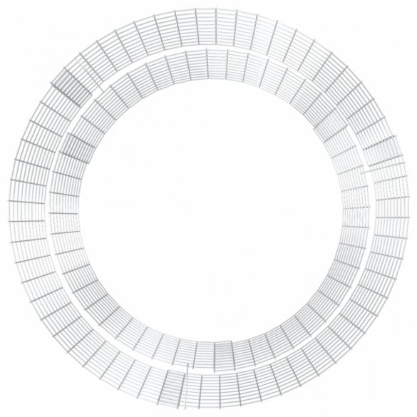 horganyzott vas gabion tűzrakó Ø 100 cm