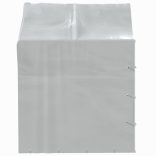 ezüstszínű horganyzott acél kutyakennel tetővel 2x2x2,5 m