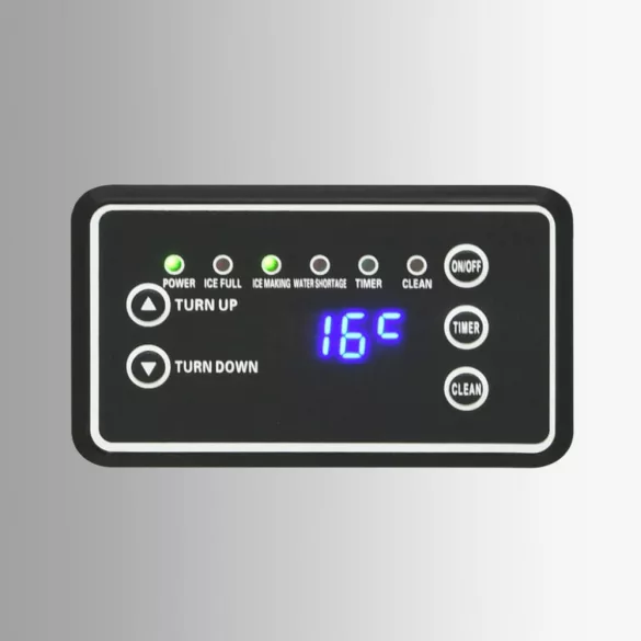 ezüst jégkockakészítő 45 kg / 24 óra