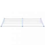 szürke és átlátszó polikarbonát ajtóelőtető 199 x 90 cm