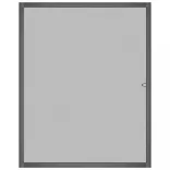 antracitszürke ablakszúnyogháló 80x100 cm