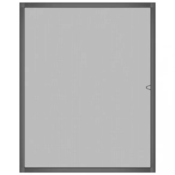 antracitszürke ablakszúnyogháló 80x100 cm