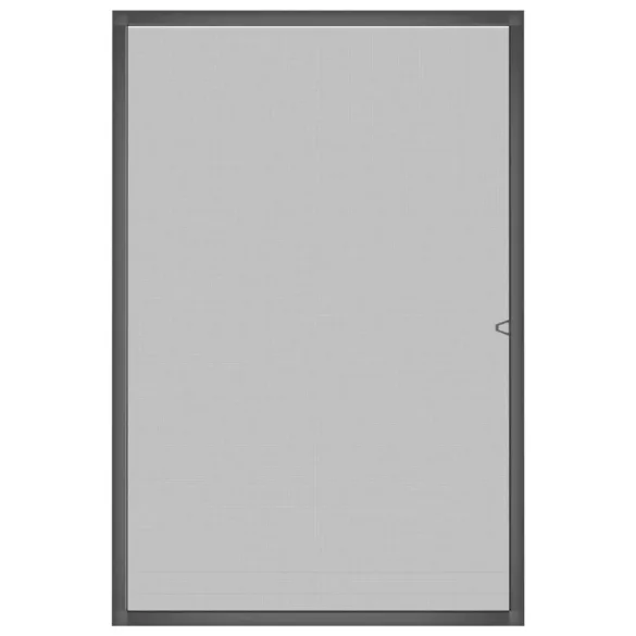 antracitszürke ablakszúnyogháló 80x120 cm