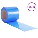 kék PVC ajtófüggöny 200 mm x 1,6 mm 25 m