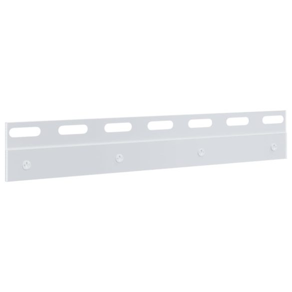 4 db ezüst rozsdamentes acél összekötő lemez 28 cm