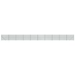 zöld drótkerítés illesztőperemmel 2,2 x 25 m