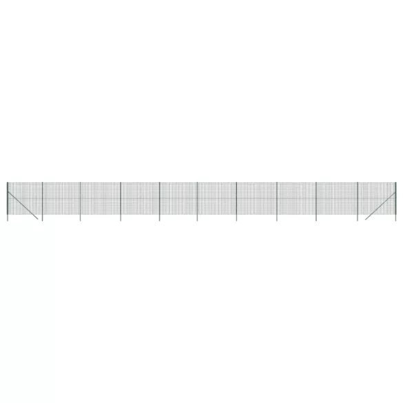 zöld horganyzott acél drótkerítés 2,2 x 25 m