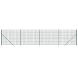 zöld dróthálós kerítés cövekekkel 2,2x10 m