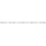 zöld dróthálós kerítés cövekekkel 0,8x25 m