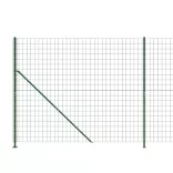zöld dróthálós kerítés illesztőperemmel 1,6x10 m