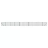 zöld dróthálós kerítés illesztőperemmel 2,2x25 m