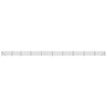 zöld dróthálós kerítés illesztőperemmel 1x25 m