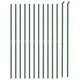 zöld dróthálós kerítés illesztőperemmel 1,6x25 m