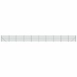 zöld dróthálós kerítés illesztőperemmel 2x25 m