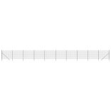 antracitszürke horganyzott acél dróthálós kerítés 1,6x25 m