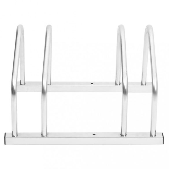 horganyzott acél kerékpártároló 2 kerékpárhoz