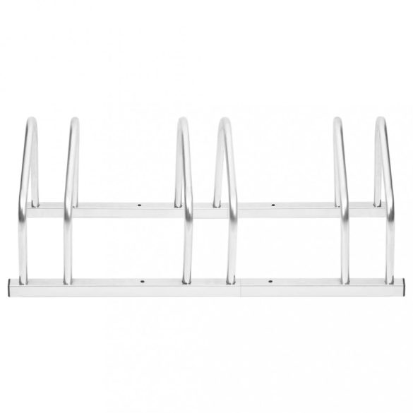 horganyzott acél kerékpártartó 3 kerékpárhoz