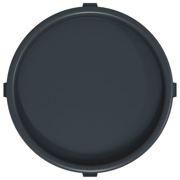 2 db szürke kerekes virágtartó átmérő 34 cm 35 kg