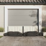 25 db sötétzöld HDPE homokzsák 103 x 25 cm