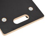 2 db négyszögletű szállítókocsi 250 kg 60 x 40 x 11,5 cm