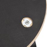 2 db kerek kerek szállítókocsi 250 kg Ø38 x 11,5 cm