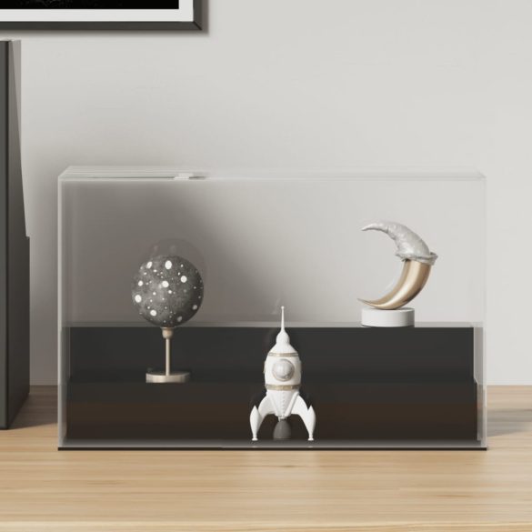 átlátszó akril bemutatódoboz 25 x 12 x 16 cm