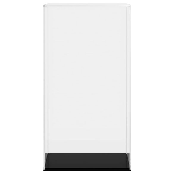 átlátszó akril bemutatódoboz 20x20x38 cm