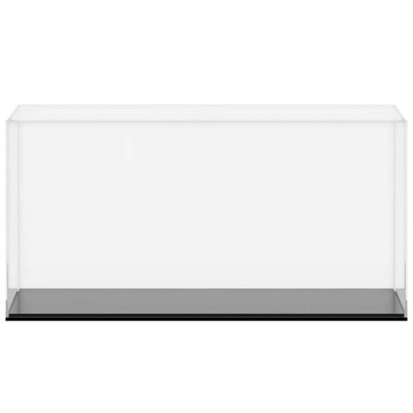 átlátszó akril bemutatódoboz 24x12x11 cm