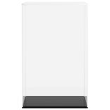 átlátszó akril bemutatódoboz 22x18x35 cm